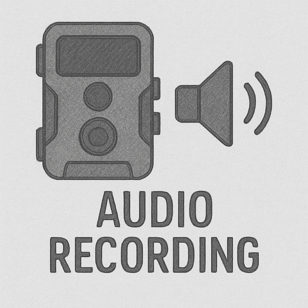 Audioaufzeichnung in Wildkameras