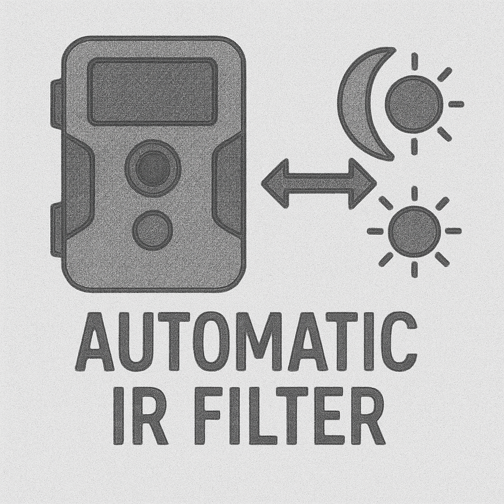 Automatischer IR-Filter in Wildkameras